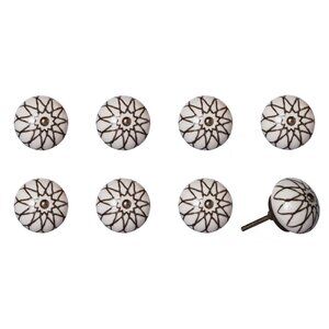 Knob-It Home Decor Classic Cabinet & Drawer Knobs | 8-Piece | K3741